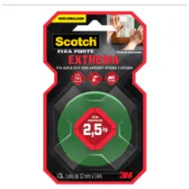 Fita Dupla Face Espuma 12MMX1,4M Fixa Forte Extrema Scotch