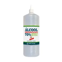 Álcool Liquido Isopropilico 70° 1000ml Implastec