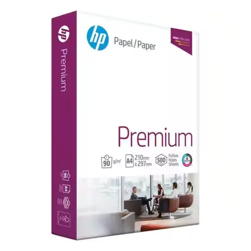 Papel A4 21CMX29,7CM 90G 500 FL Premium Colorlok Branco HP