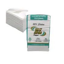 Toalha Papel Branca 2D 20CMX20CM 1000FL 100% Celulose BL Paper
