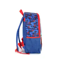 Mochila Infantil Sem Rodas Luxcel Super Homem Azul IS42261SM