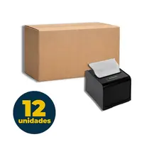 DISPENSER GUARDANAPO INTERFOLHADO PRETO 12 UN