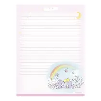 Papel de Carta Bloco 179x241mm Animativa 50 Folhas Ursinhos Carinhosos