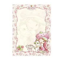 Papel de Carta Bloco 179x241mm 48 Folhas SD Moranguinho