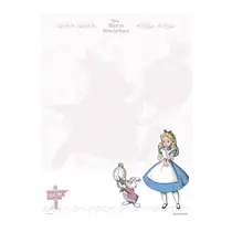 Papel de Carta Bloco 179X241mm 48 Folhas Animativa Alice no País das Maravilhas