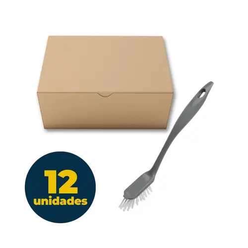 ESCOVA PLASTICA BETTANIN AZULEJOS E CANTOS CINZA 12 UN