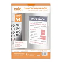 Quadro Multiuso Flexivel A4 Cristal Dello