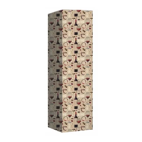 Caixa Presente Bebida 8CMX8CMX32CM Vinho