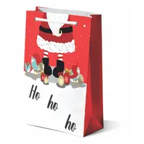 SACOLA PRESENTE 02 ALCA 14,4CMX7,8CMX22CM NATAL - 31108
