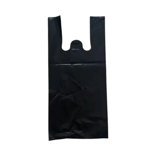 Sacola Plástica Reciclada Preta Media 3,3KG 38CMX48CM
