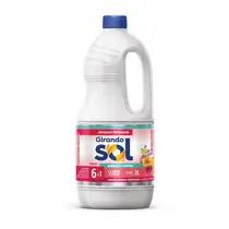 Alvejante Água Sanitária 2L Cloro Ativo Floral Girando Sol