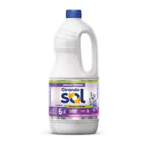 Alvejante Água Sanitária 2L Cloro Ativo Lavanda Girando Sol