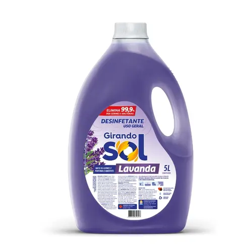 Desinfetante 5L Lavanda Girando Sol