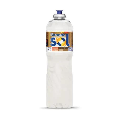Detergente Liquido 500ML Coco Girando Sol