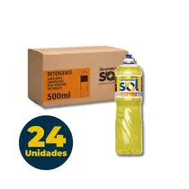 DETERGENTE LIQUIDO LAVA LOUCA 500ML GIRANDO SOL NEUTRO 24 UN
