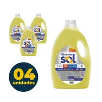 DETERGENTE LIQUIDO LAVA LOUCA 5L GIRANDO SOL NEUTRO 4 UN