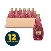 LIMPADOR MULTIUSO 1L GIRANDO SOL PERFUMADO PURA SEDUCAO 12 UN