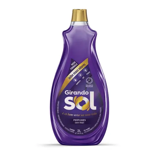 Limpador Perfumado Suave Magia 2L Girando Sol