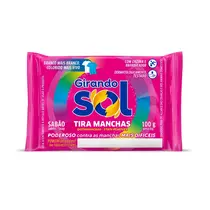 Sabão Barra Tira Manchas 100g Girando Sol