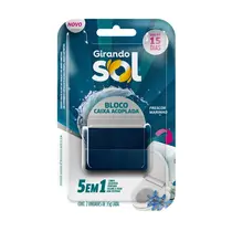 Pedra Sanitária p/ Caixa Acoplada 2x35GR Frescor Marinho Girando Sol