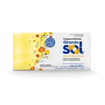 Sabão Barra Glicerinado Neutro c/ 5uni 180g Girando Sol