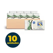 SABAO BARRA 180G COCO GIRANDO SOL C/5 UN 10 PCT