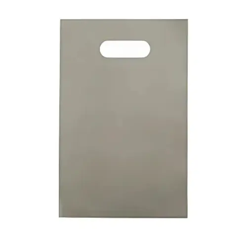 SACOLA BOCA DE PALHACO PE 40CMX50CM INOVEN PRATA 50UN 10 PCT