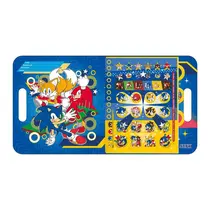 Folhas para Colorir Maleta c/ Adesivo Sonic Tilibra