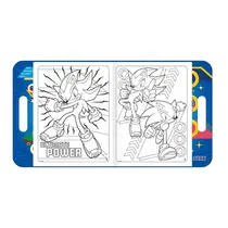 Folhas para Colorir Maleta c/ Adesivo Sonic Tilibra