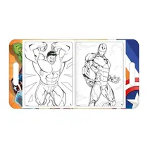 Folhas para Colorir Maleta c/ Adesivo Avengers Tilibra