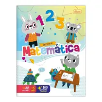 LIVRO INF ATIVIDADE CARTILHA MATEMATICA C/ ADESIVO TILIBRA