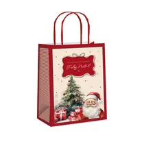 SACOLA PAPEL PRESENTE P 21,5CMX15CMX8CM CROMUS CHARM NATALINO