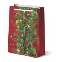 SACOLA PRESENTE 18 ALCA 12CMX06CMX15CM NATAL - 31106