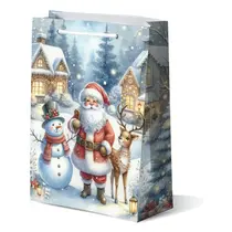SACOLA PRESENTE 16 ALCA 38,5CMX23,5CMX08CM NATAL - 31241