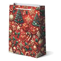SACOLA PRESENTE 16 ALCA 38,5CMX23,5CMX08CM NATAL - 31242