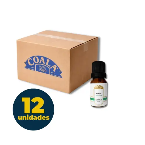ESSENCIA AROMATIZANTE 10ML COALA BAMBU 12 UN