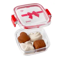 Borracha Fantasia Mini Marmitinha 4uni Choco Dream BRW