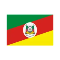 Adesivo Vinil 8cmx5,5cm Bandeira Rio Grande do Sul