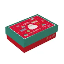 Caixa Presente Retangular c/ Tampa 16CMX10CMX5,5CM P Petit Presentes Natal Cromus