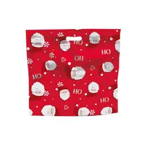 Sacola Presente Laminada Metalizada Ziper Cromus Joyful 32x40cm