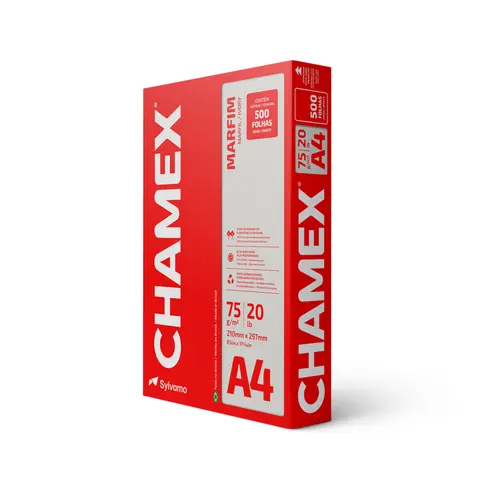 Papel A4 21CMX29,7CM 75G 500 FL Colors Marfim Chamex