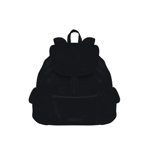 Bolsa Pipoca Puffer Preta Farm