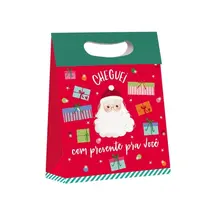 Caixa Presente Plus G Cromus Presentes Natal 28,5x10x38,5cm