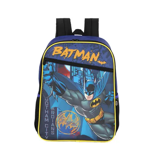 Mochila Infantil Sem Rodas Luxcel Batman Azul IS42301BM