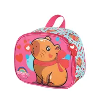 Lancheira Escolar Luxcel UP4YOU Capivara Pink LA42113UP