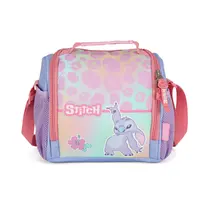 ancheira Escolar Luxcel Stitch Rosa LA50093SC