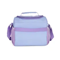 Lancheira Escolar Luxcel Stitch Roxa LA50093SC