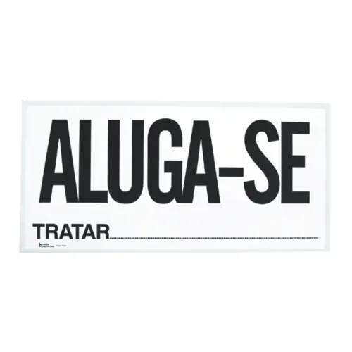 Cartaz Aluga-se Tamoio
