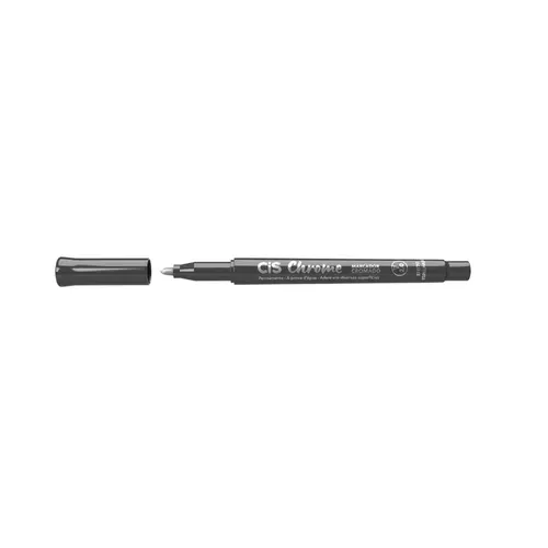 Marcador Permanente Multiuso 2.0mm Chrome Prata Cis