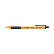 Caneta Esferográfica 0.5mm Retrátil Pointball Preta Stabilo